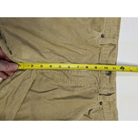 Patagonia Organic Cotton Corduroy Pants Mens Size 35 Beige Straight Leg - Picture 2 of 8